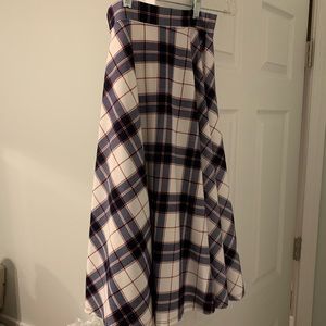 Plaid skirt